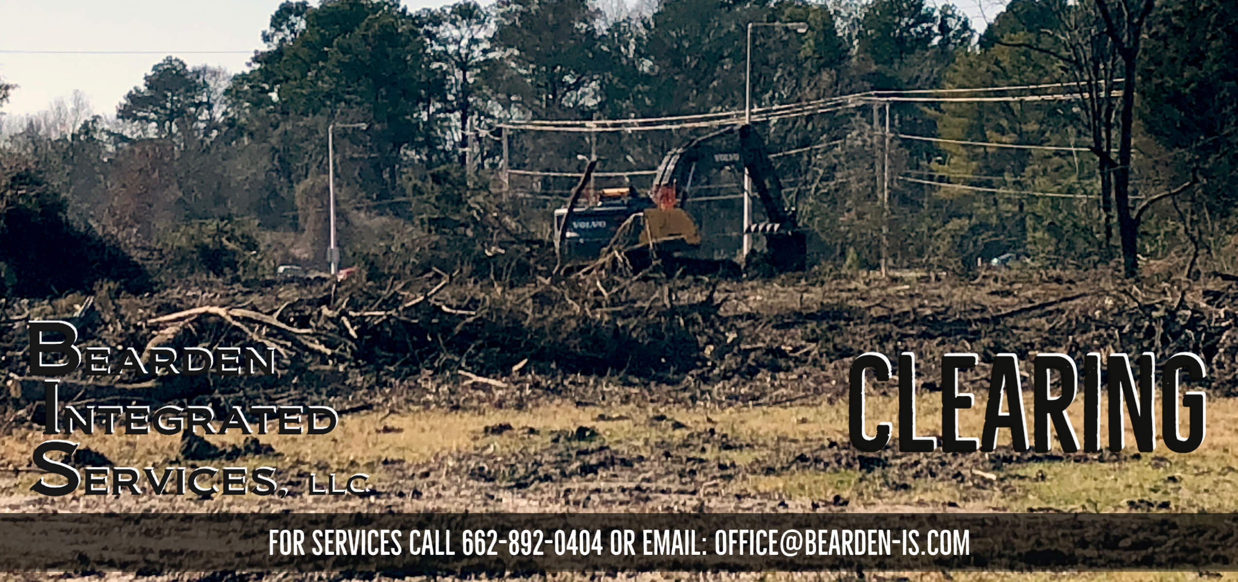 Bearden BIS Clearing Land near Memphis TN mid-South